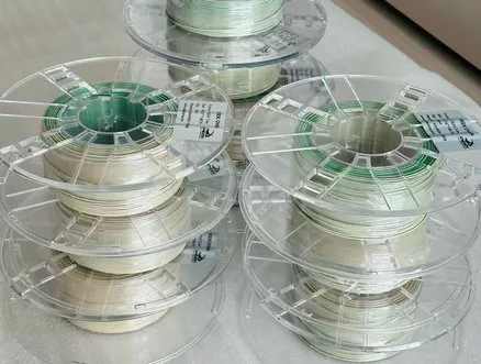 Green Stripe PEEK Tubing 1/16"