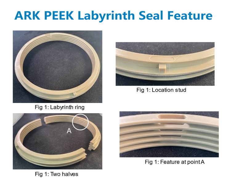 PEEK Labyrinth Seals