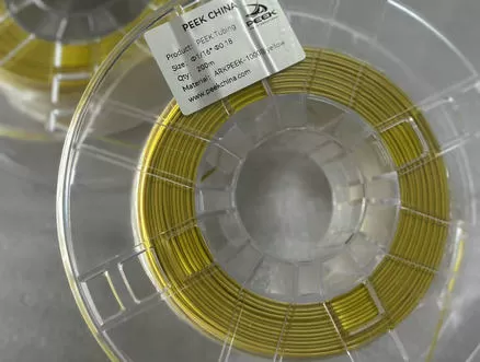 Yellow Color PEEK Capillary