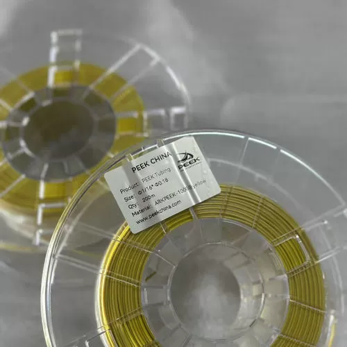 Yellow Color PEEK Capillary